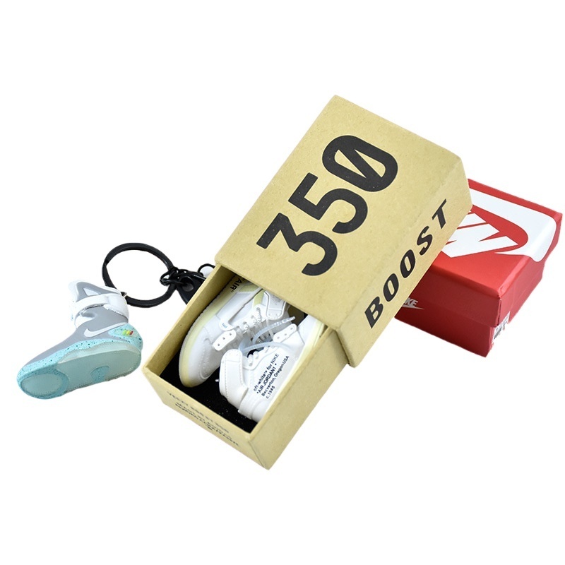 Lead The Industry Custom Pink Mini Basketball Surprise Shoe Model Miniature Recyclable Blind Boxes Favors For Keychains