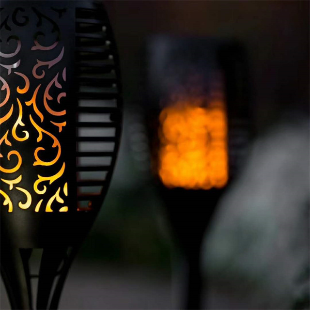 solar lawn lights/flame light/flame lamp outdoor Outdoor Landscape Courtyard Garden Decoration Lamp