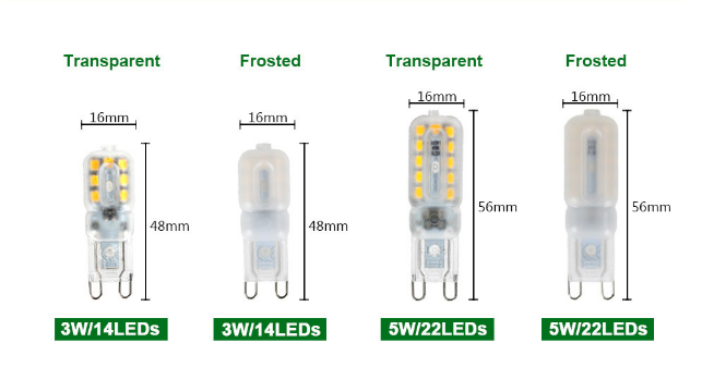 intertek lighting dimmable g9 led bulb 2700k