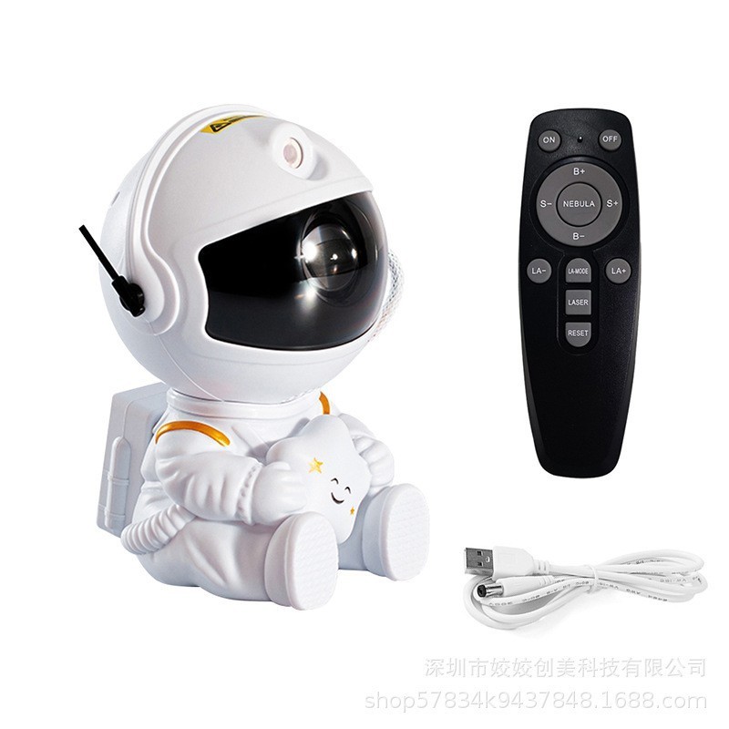 LED Mini Astronaut  Projector Lamp Spaceman Starry Sky Projector Night Light