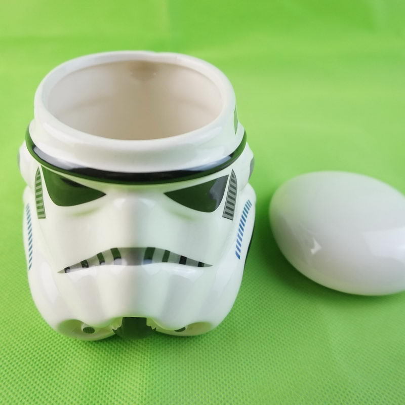 Wholesale Cartoon Star 3D Wars Darth Vader Ceramic Cup Coffee Mug Office Milk Tea Ceramic Cup Gift Coffee Mug