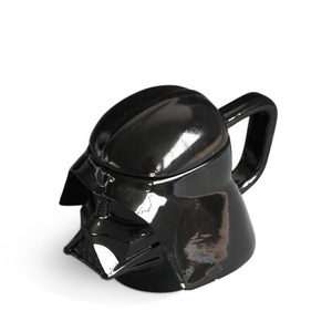 Wholesale Cartoon Star 3D Wars Darth Vader Ceramic Cup Coffee Mug Office Milk Tea Ceramic Cup Gift Coffee Mug