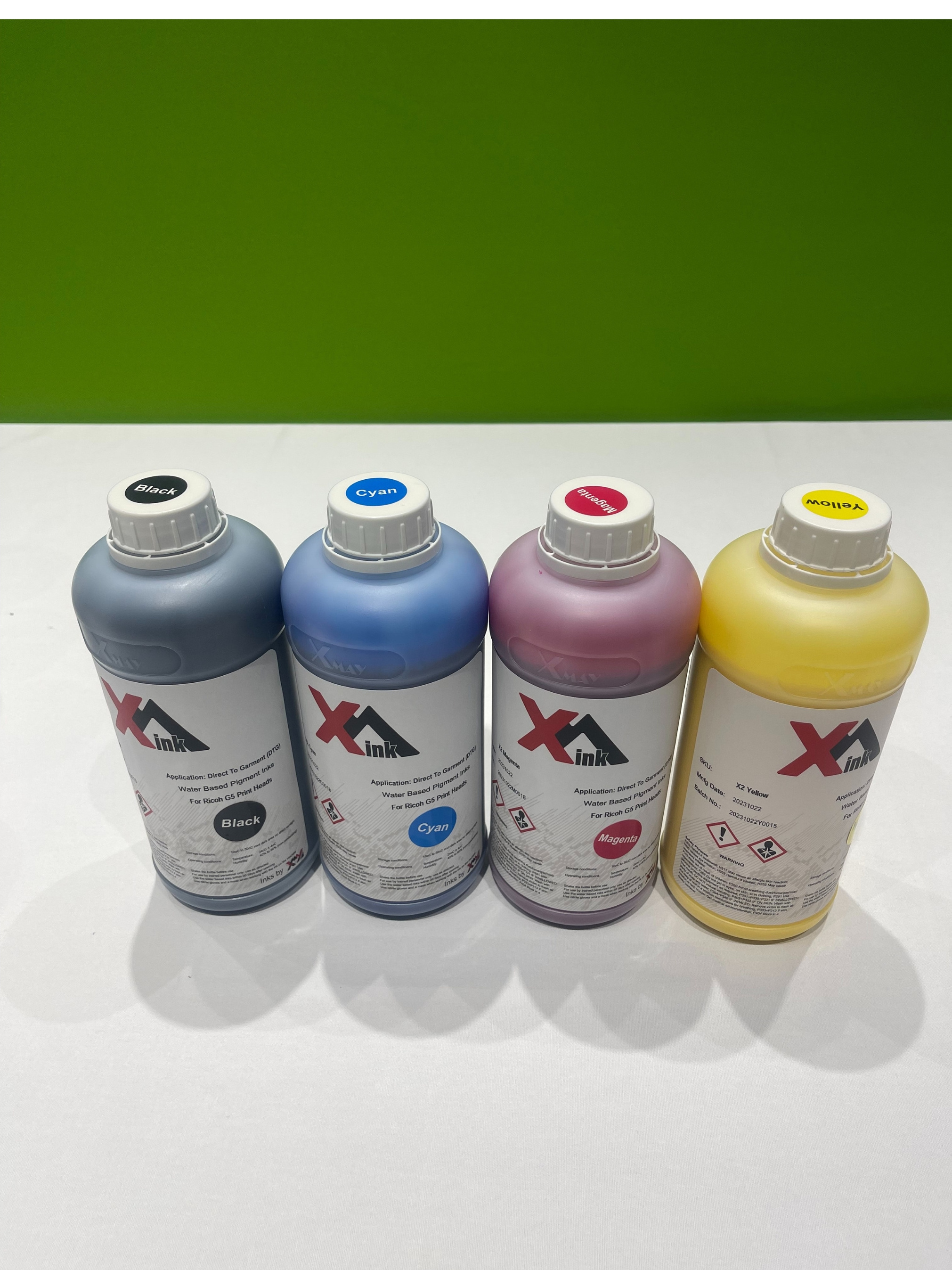 Xmay 1000ML Direct films For DTG Printer DTG Textile Pigment Ink For DTG Printer Heat Transfer Ink T Shirt Printing Ink