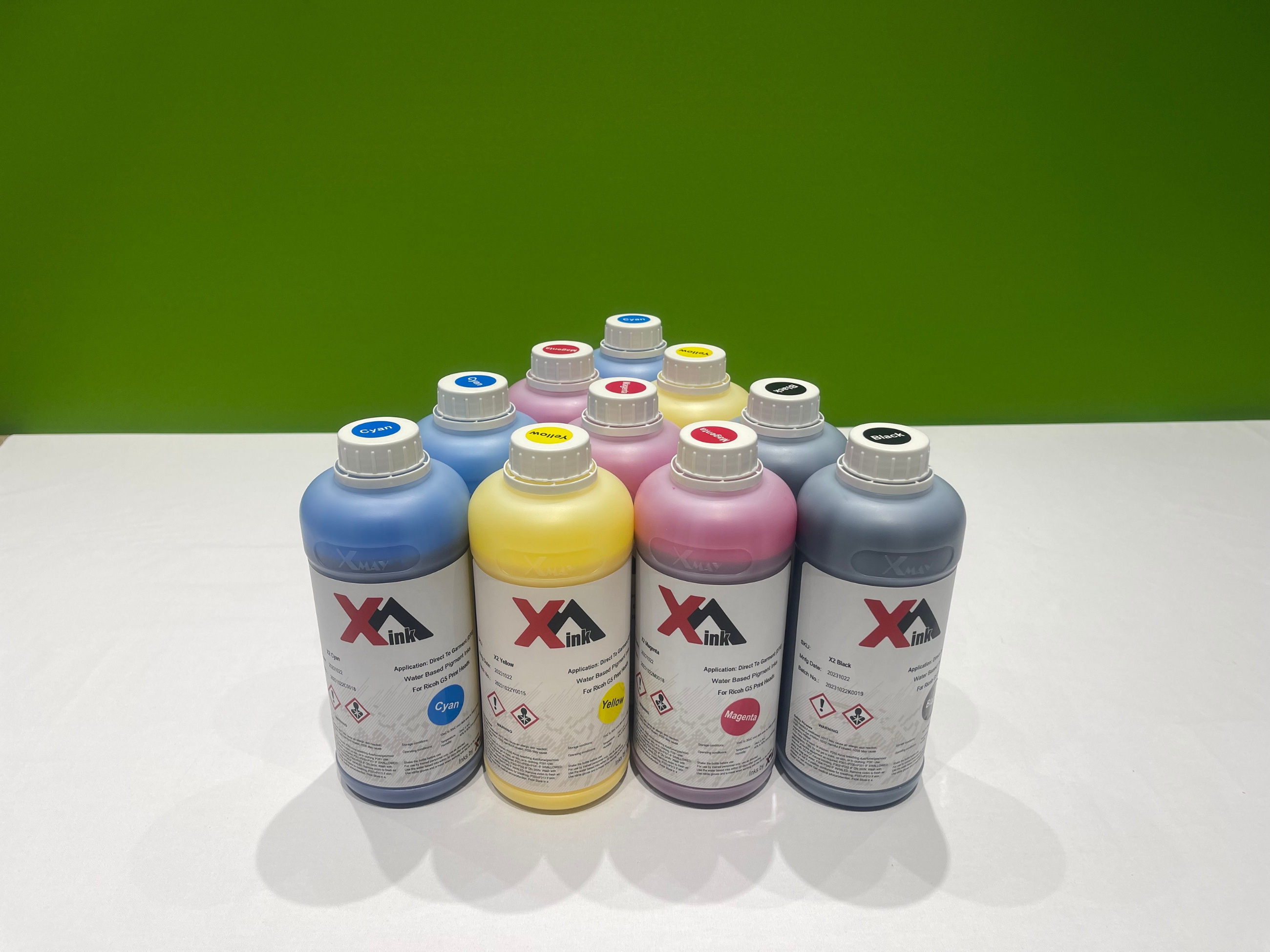 Xmay 1000ML Direct films For DTG Printer DTG Textile Pigment Ink For DTG Printer Heat Transfer Ink T Shirt Printing Ink