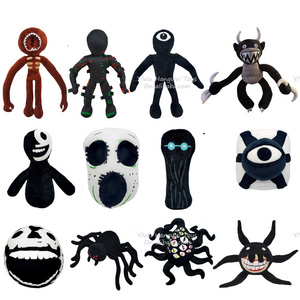 Factory Wholesale Horror Game Escape Roblox Doors Stuffed Plush Toy Scary Monster Doll Plushie Halloween Toys