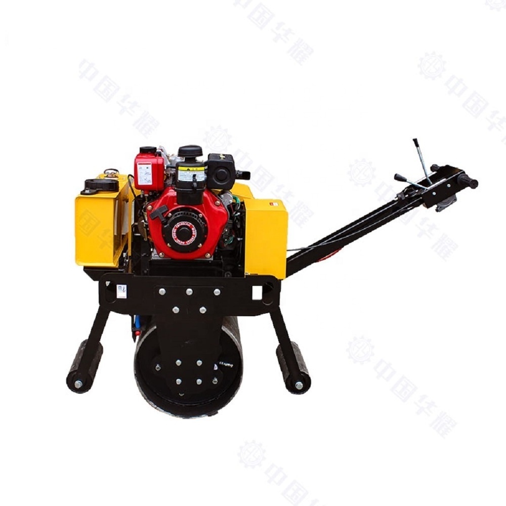 Mini road roller compactor factory single  drum hand compactor road roller