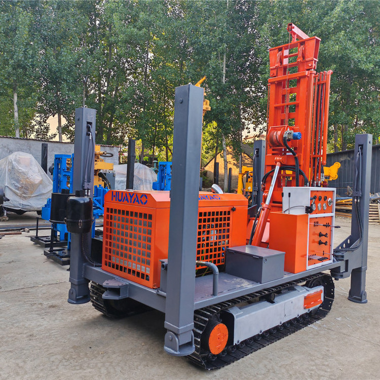 Shandong Huayao Manufacturing 100m 200m 300m Rock Drilling Portable Drilling Drinking Water Well Drilling Rig