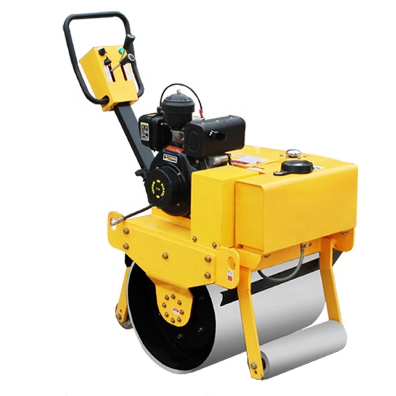 Rotating Compactor Mini road roller compactor factory single drum hand compactor road ...