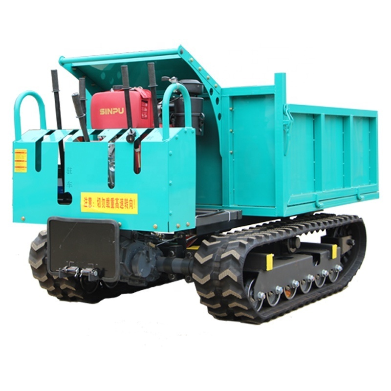 Farms And Construction Works 1.5 T Mini Crawler Dumper Spare Parts New Conditions crawler dumper truck