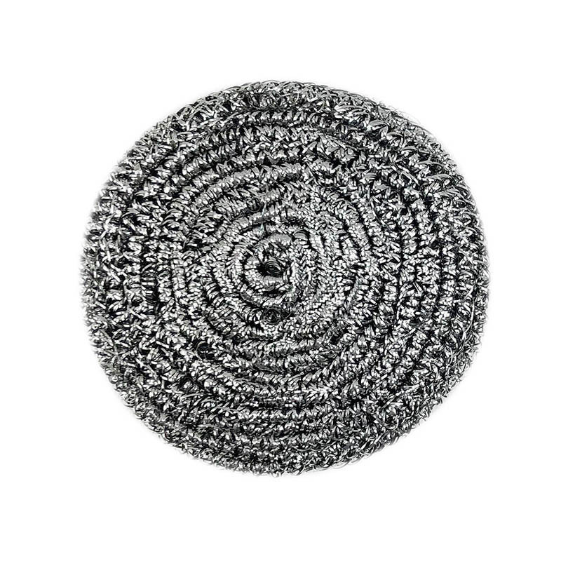 Wholesale 6 pcs bag Stainless Steel Scourer Steel Wool Scouring Pad