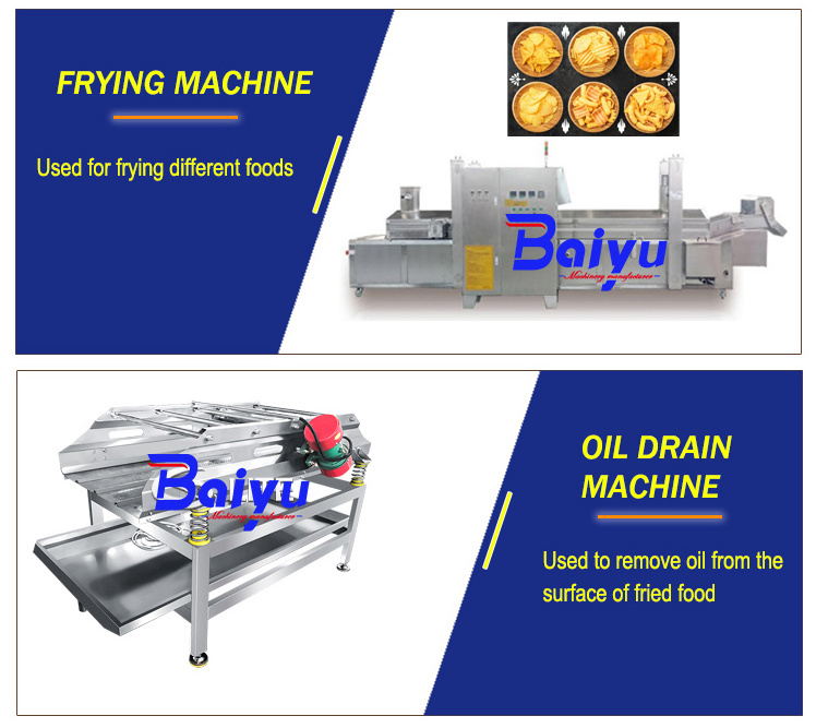 300kg 500kg 1000kg frozen potato chips making machine automatic frozen french fries production line french fry making machine