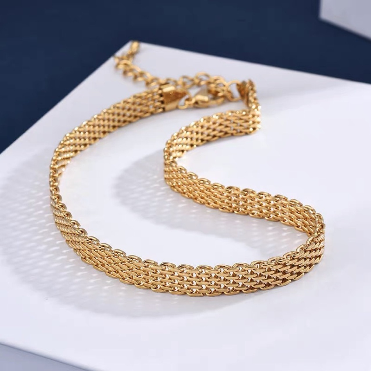 2022 New Design Stainless Steel Ins Gold Plated Jewelry In Bulk 18K 14K Chokers Necklace