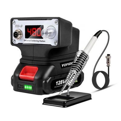 500W Cordless Electric Soldering Iron Portable Rechargeable Multifunction Household Welding Machine