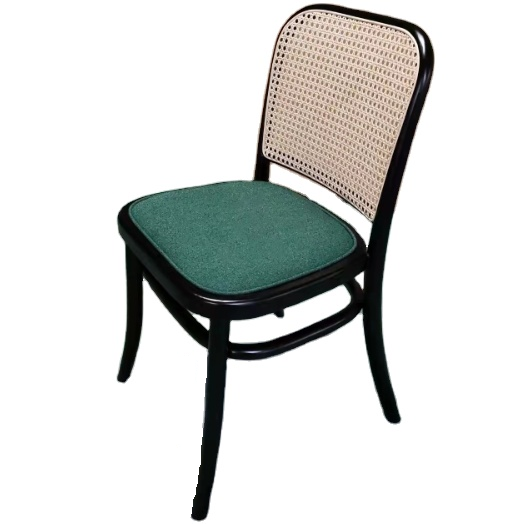 Commercial furniture wooden chair ash wood cane back dining chair wood restaurant chair