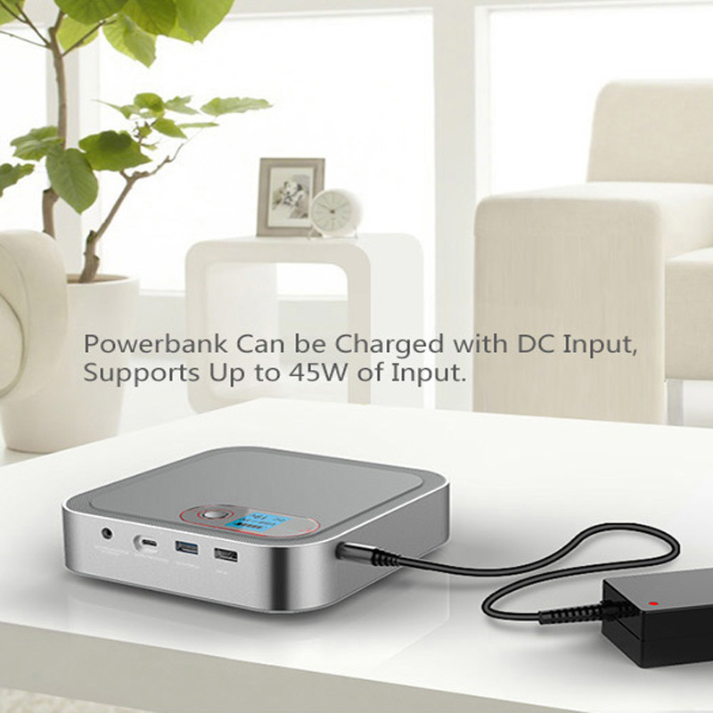 80000mah DC Power bank 5V 8.4V 9V 12V 15V 17.5V 19V 19.5V 20V 24V Laptop Powerbank for Macbook pro HP Dell Lenovo Wifi Router