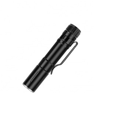 Mini LED Flashlight Belt Clip Pen Light Tactical Torch