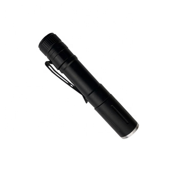 Mini LED Flashlight Belt Clip Pen Light Tactical Torch