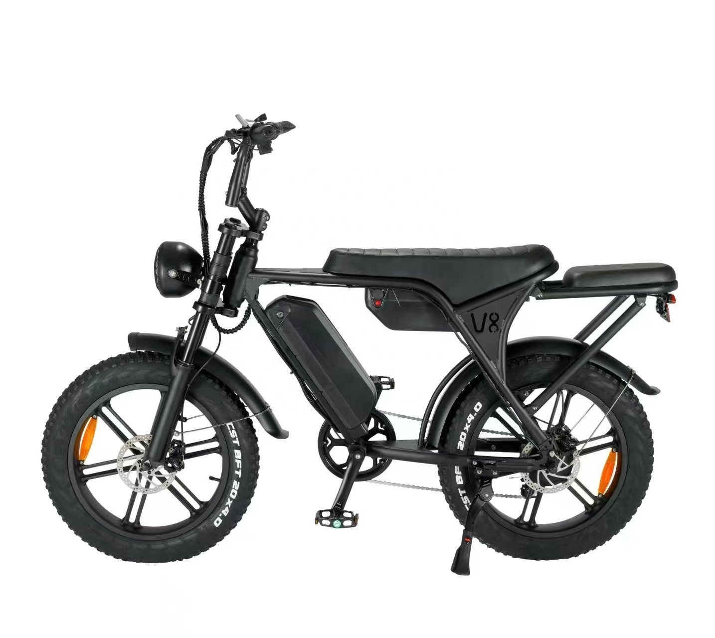 OUXI Fatbike V8 Electric Bike Fat Tire Electric Bicycle E-bike All Terrain 20inch Electric Mountain bike V8 2.0 V8 Bike