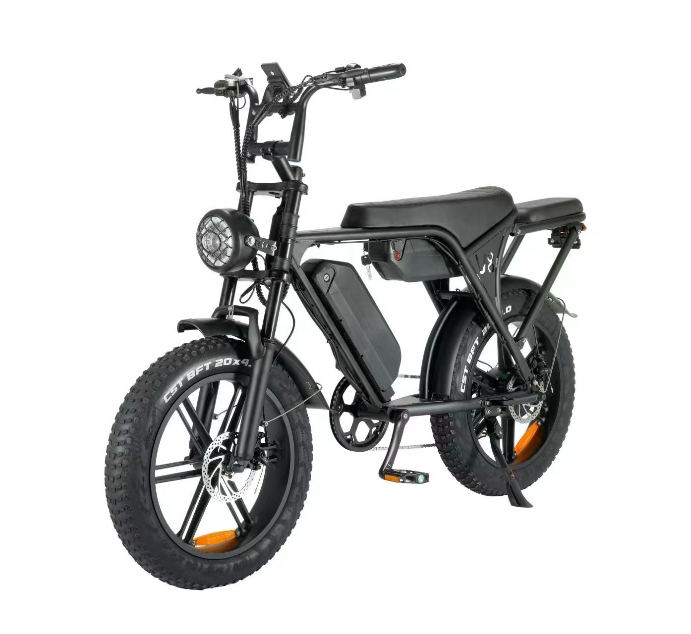 OUXI Fatbike V8 Electric Bike Fat Tire Electric Bicycle E-bike All Terrain 20inch Electric Mountain bike V8 2.0 V8 Bike