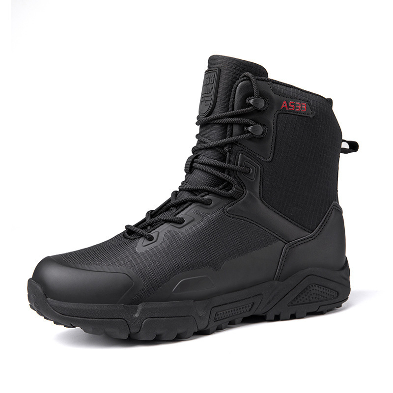 Custom Men's A803 High-Cut Breathable Outdoor Desert Hiking Trekking Delta Combat Tactical Boots