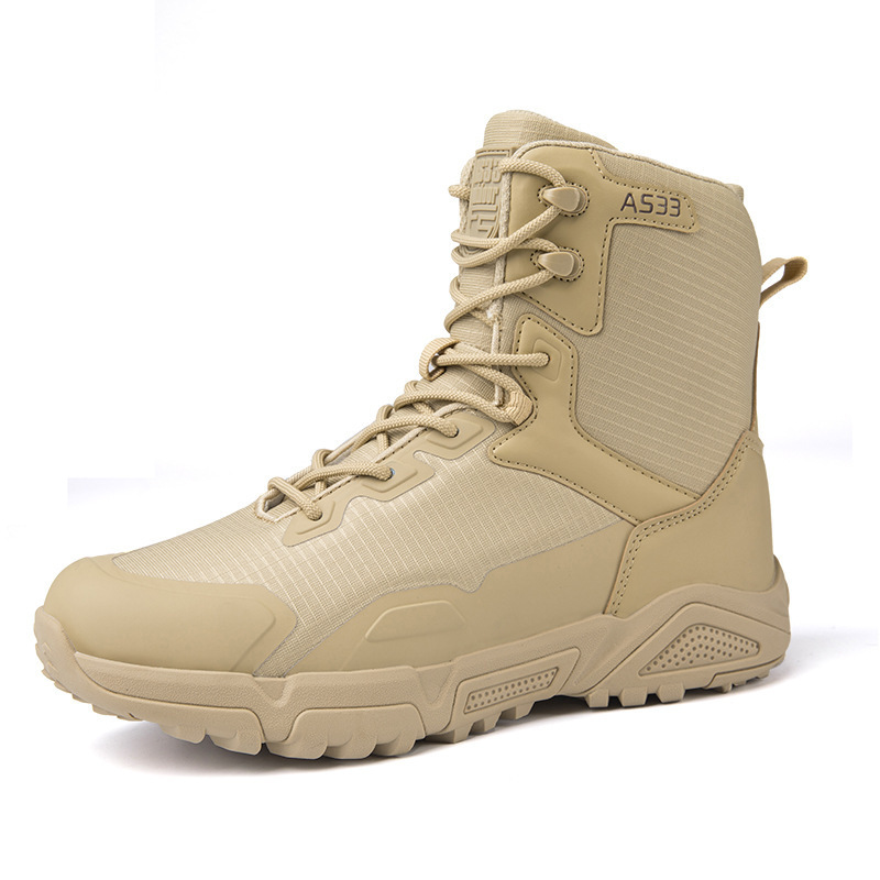 Custom Men's A803 High-Cut Breathable Outdoor Desert Hiking Trekking Delta Combat Tactical Boots