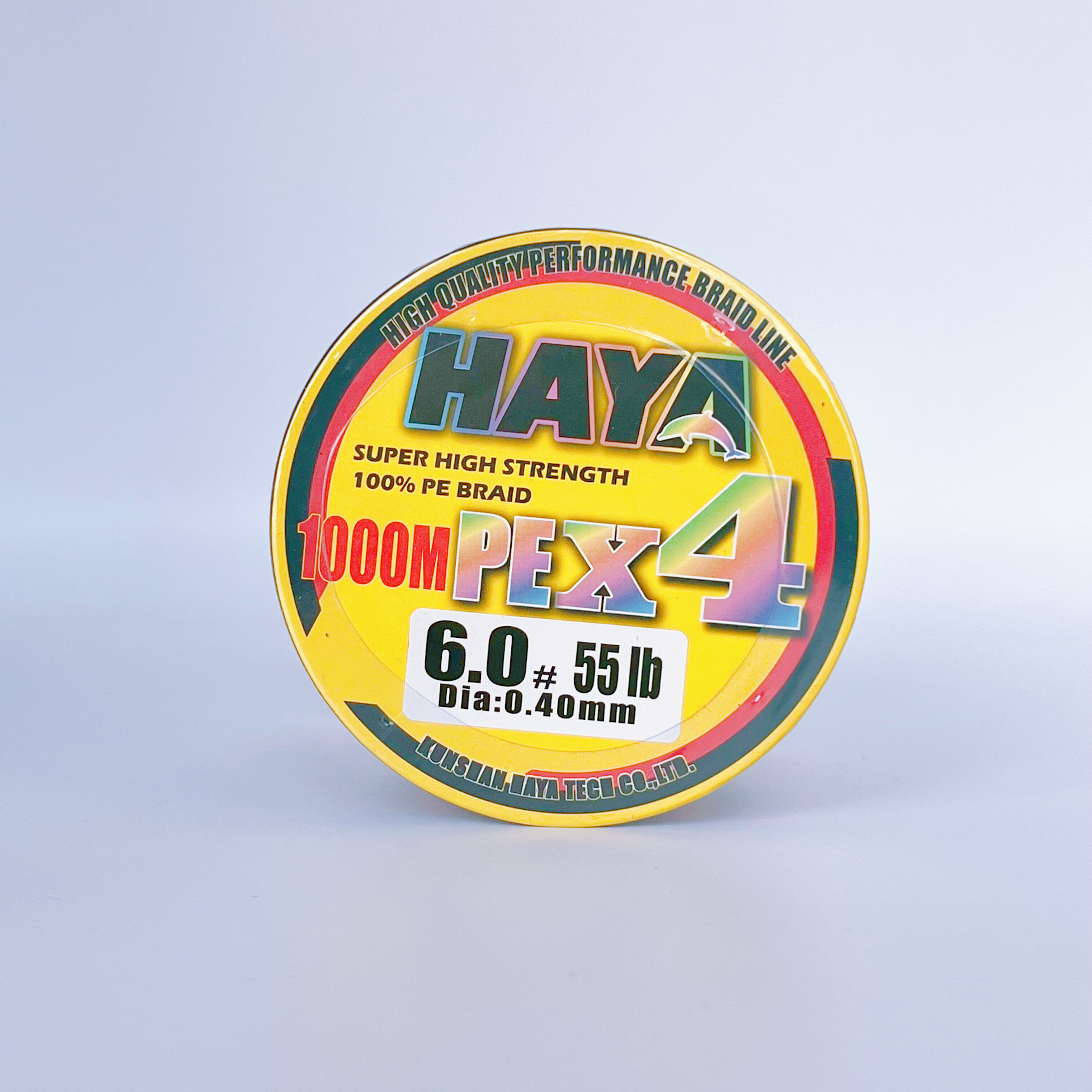 HAYA X4   8 Gen Nylon Monofilament  0.45 Blue Multi Color Fishing  Braided  Fishing Line  Justron