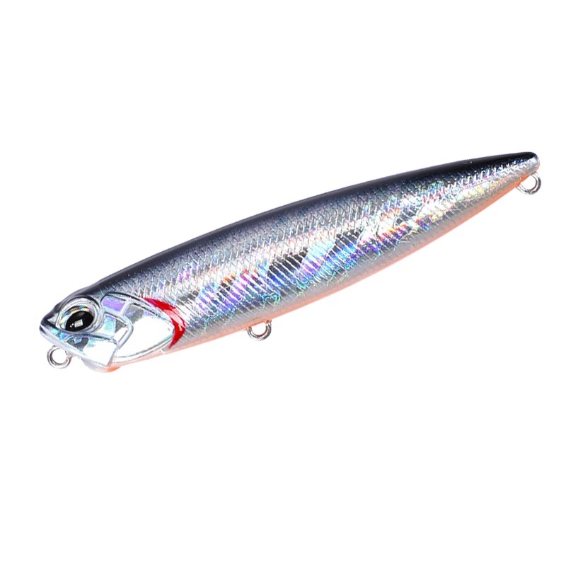 HAYA  85MM 10G  3D Rock Floating Crank Fishing Lure for Sea Bass Rooster Tail Spinning Fishing Lure