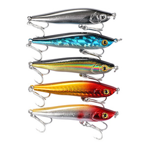 HAYA Fishing Lures 30 Pieces for Bass Fish Mini Minnow Fishing Lure Whopper Popper Fishing Lure