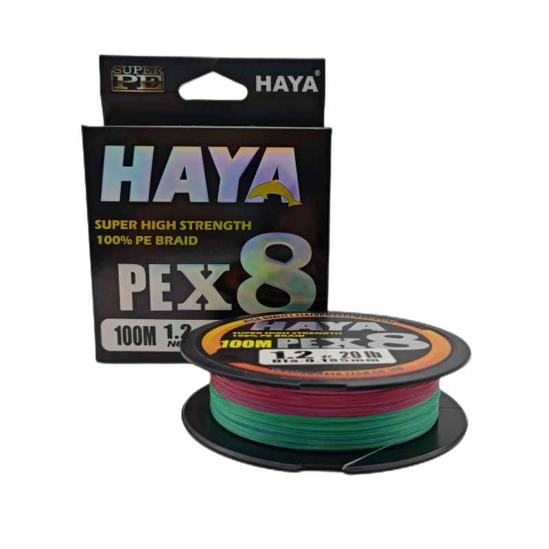 100% PE 4 & 8 Strands Braided Fishing Line  6-300 LB Sensitive Braided Lines Super Performance and Cost-Effective line