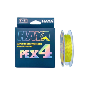 HAYA X4   8 Gen Nylon Monofilament  0.45 Blue Multi Color Fishing  Braided  Fishing Line  Justron