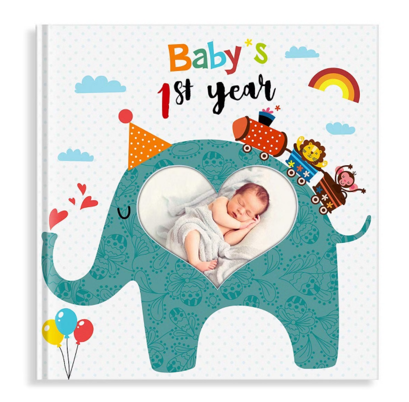 Baby Record Book publishing cheapest Hardcover Pregnancy Journal baby grow up memory book printing service