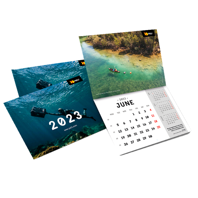 Custom Desktop Calendar Motivational hanging wall Calendars branded logo printed table Calendar  printing