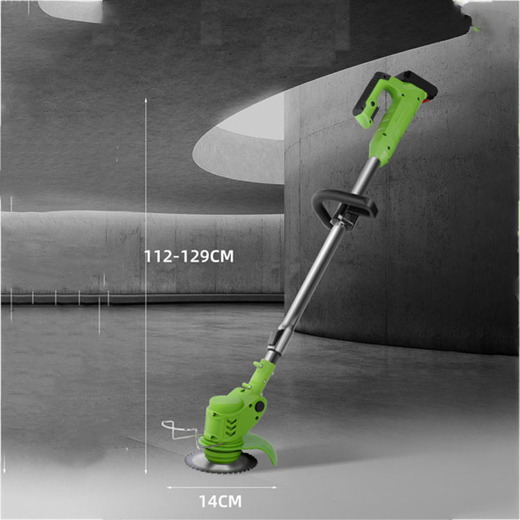 Electric Lawn Mower Cordless String Trimmer12V 24V Weed Eater with1Pc 2Pcs Batteries 1Pcs Charger Length Adjustable Weed Wacker