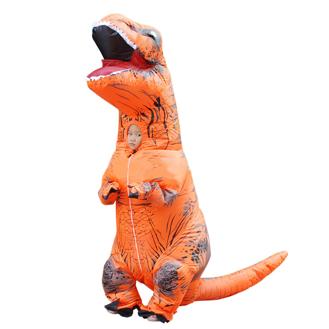 Popular Hot Selling Halloween cosplay Dinosaur Riding walking Costume Inflatable suit