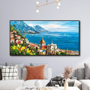 Large Classic Hand Oil Paintings 100% Handmade Wall Art Home Decor Landscape Picture Oil Painting On Canvas Custom Oil Painting