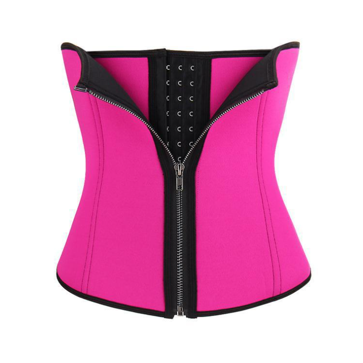 Compression Elegant Fashion Plus Size Neoprene Corset Top Selling Waist Trainer Corset Shapers Zipper And Hook Body Shaper