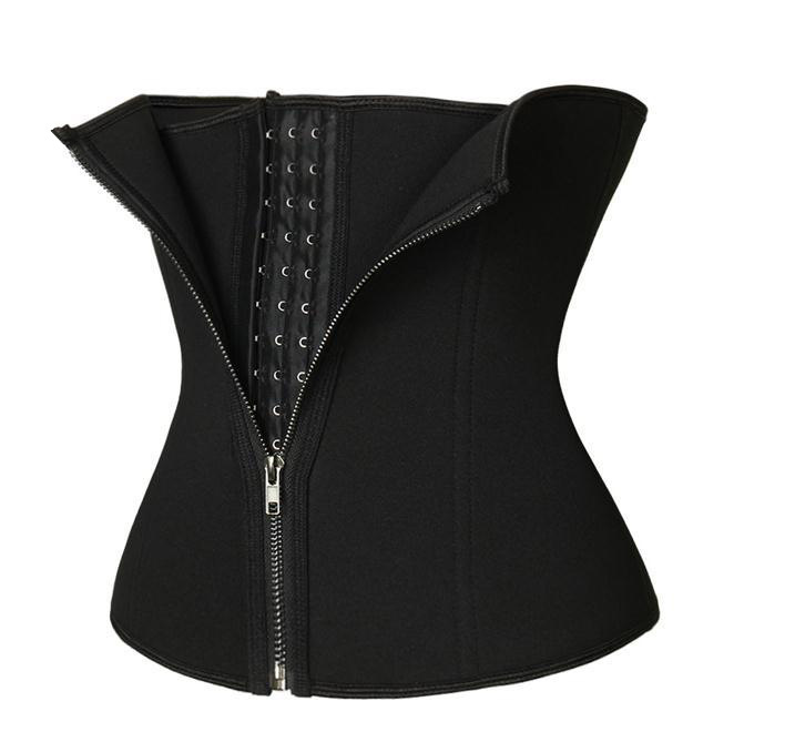 Compression Elegant Fashion Plus Size Neoprene Corset Top Selling Waist Trainer Corset Shapers Zipper And Hook Body Shaper