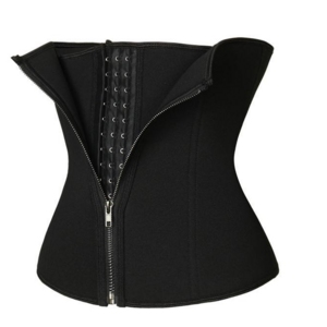 Compression Elegant Fashion Plus Size Neoprene Corset Top Selling Waist Trainer Corset Shapers Zipper And Hook Body Shaper