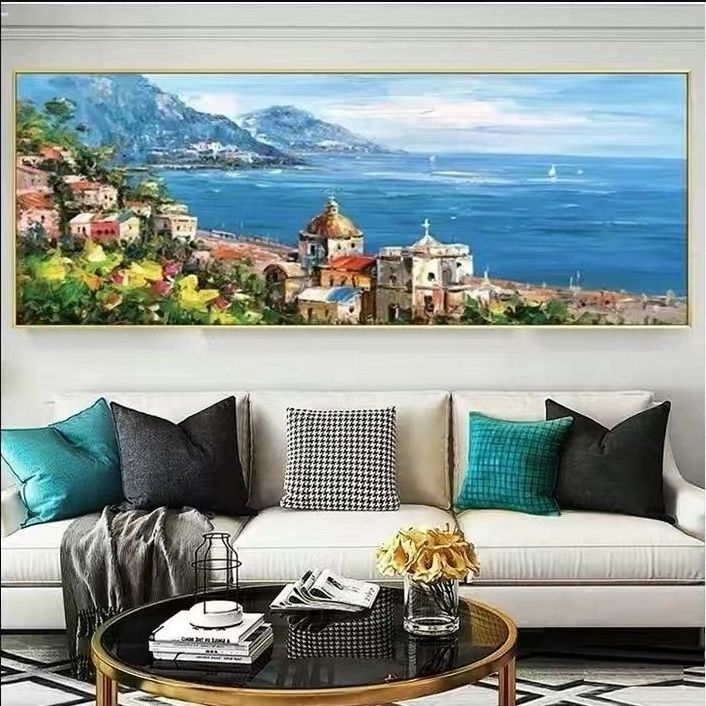 Large Classic Hand Oil Paintings 100% Handmade Wall Art Home Decor Landscape Picture Oil Painting On Canvas Custom Oil Painting