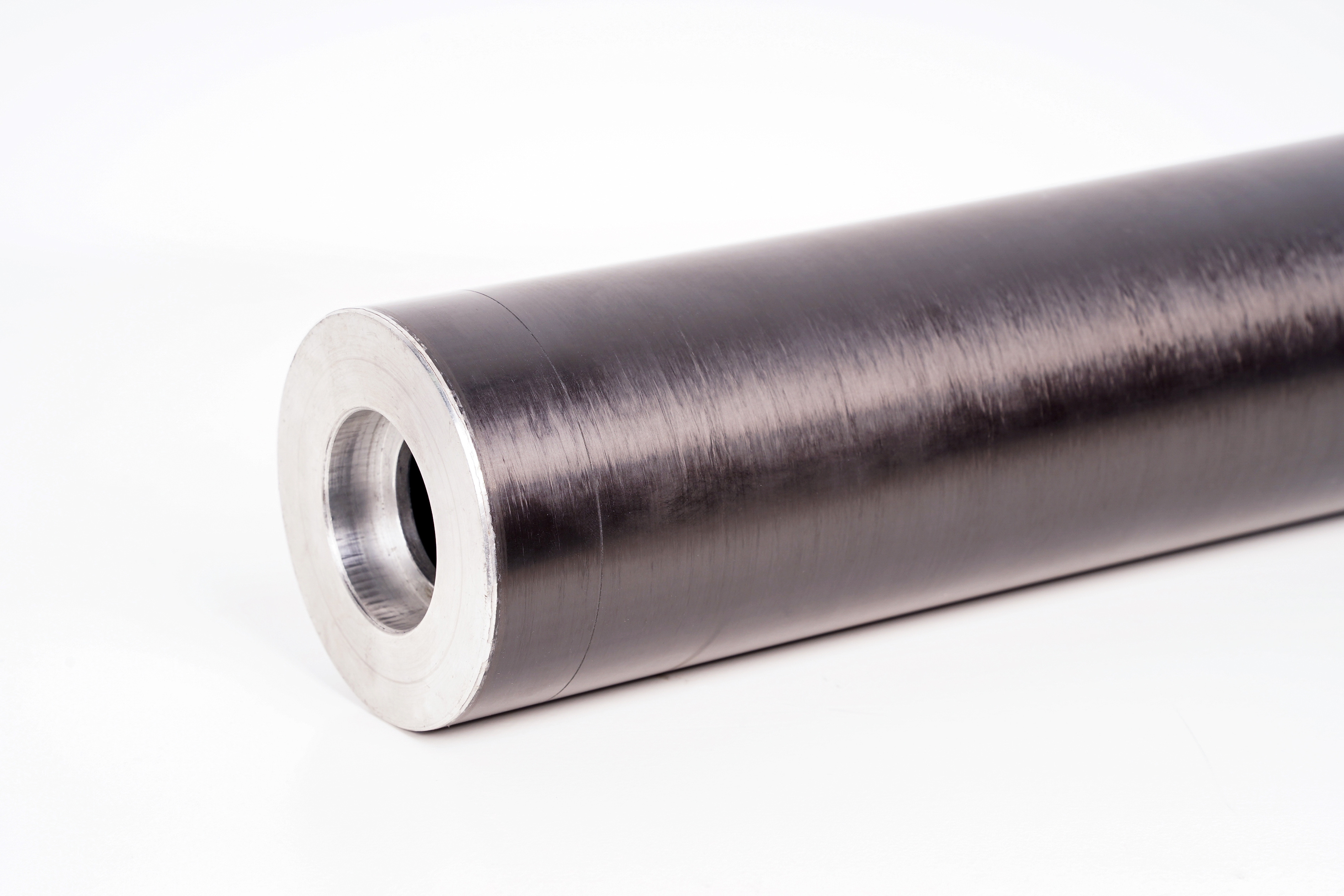 Wholesale carbon glass fiber shaft roller by filament winding tech towpreg