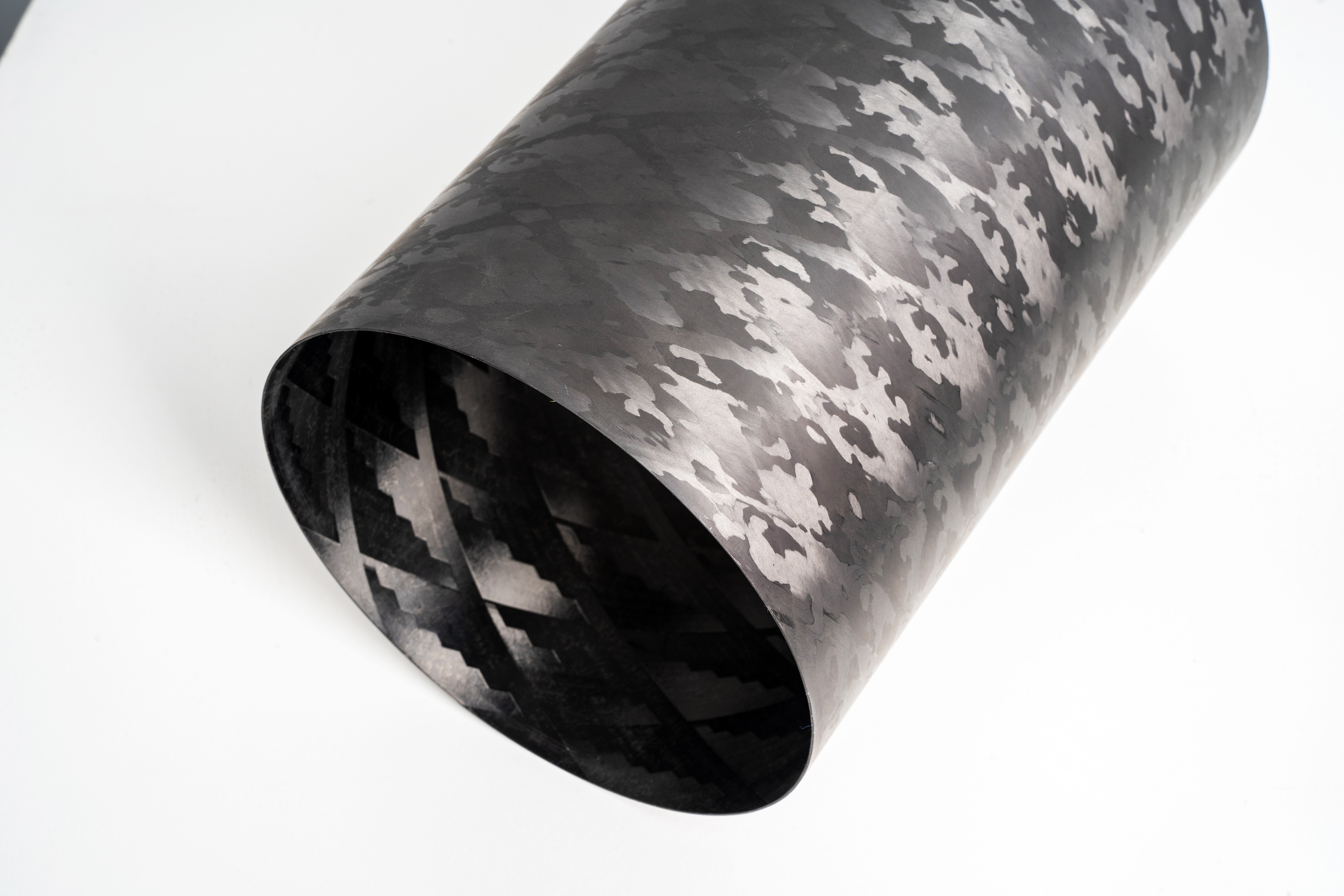 Wholesale carbon glass fiber shaft roller by filament winding tech towpreg