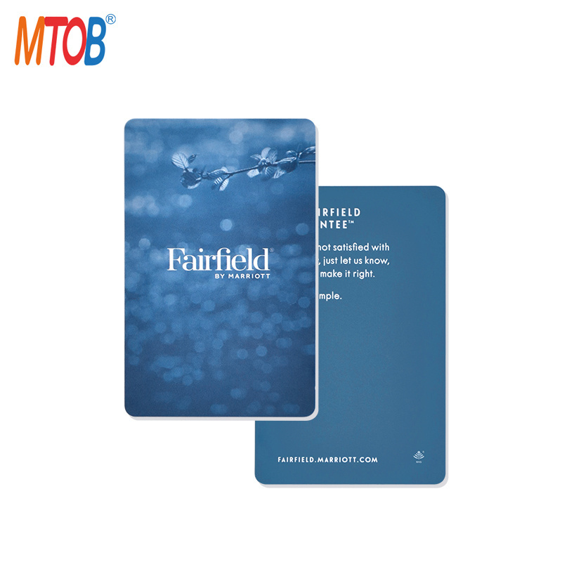 Customized Encryption MIFARE Classic 1K Key Card 13.56mhz RFID Room Key Cards For Hotel