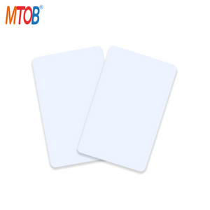 13.56 MHz New MIFARE Ultralight AES RFID Card White PVC Card RFID 13.56mhz ID Card