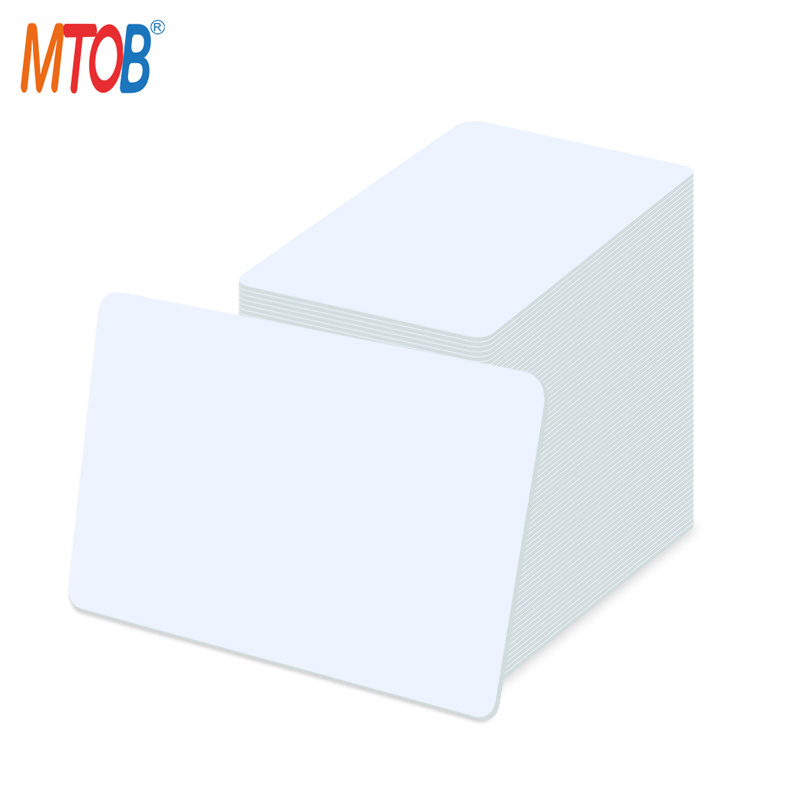 13.56 MHz New MIFARE Ultralight AES RFID Card White PVC Card RFID 13.56mhz ID Card