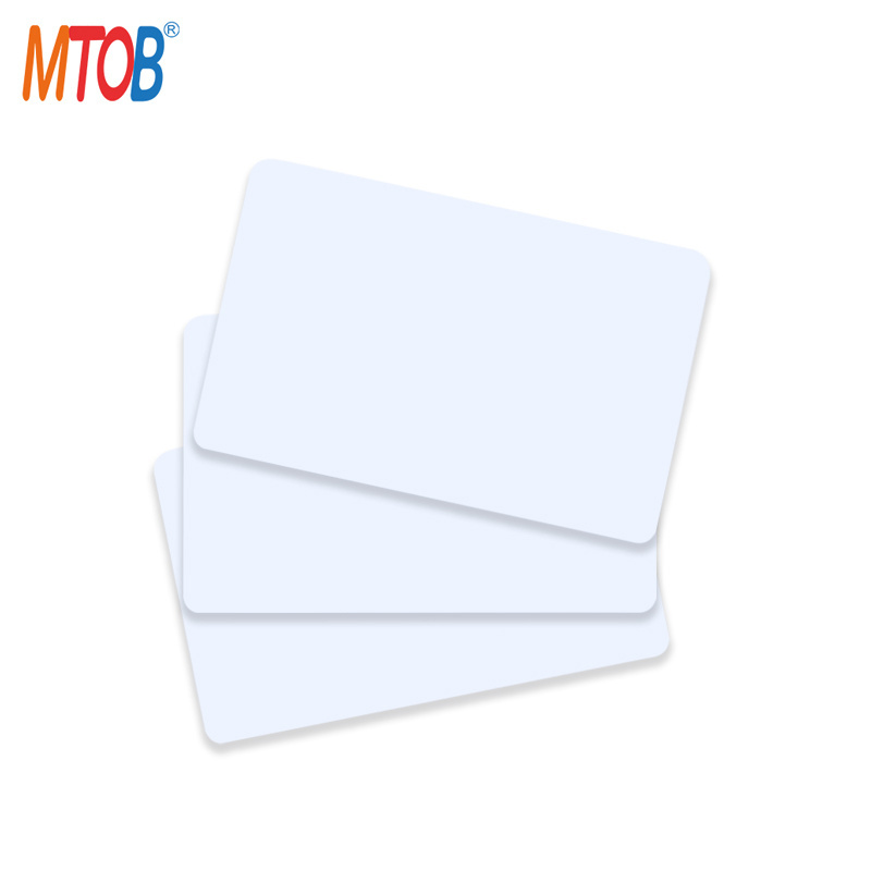 13.56 MHz New MIFARE Ultralight AES RFID Card White PVC Card RFID 13.56mhz ID Card