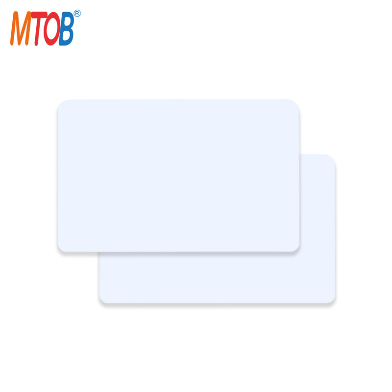 13.56 MHz New MIFARE Ultralight AES RFID Card White PVC Card RFID 13.56mhz ID Card