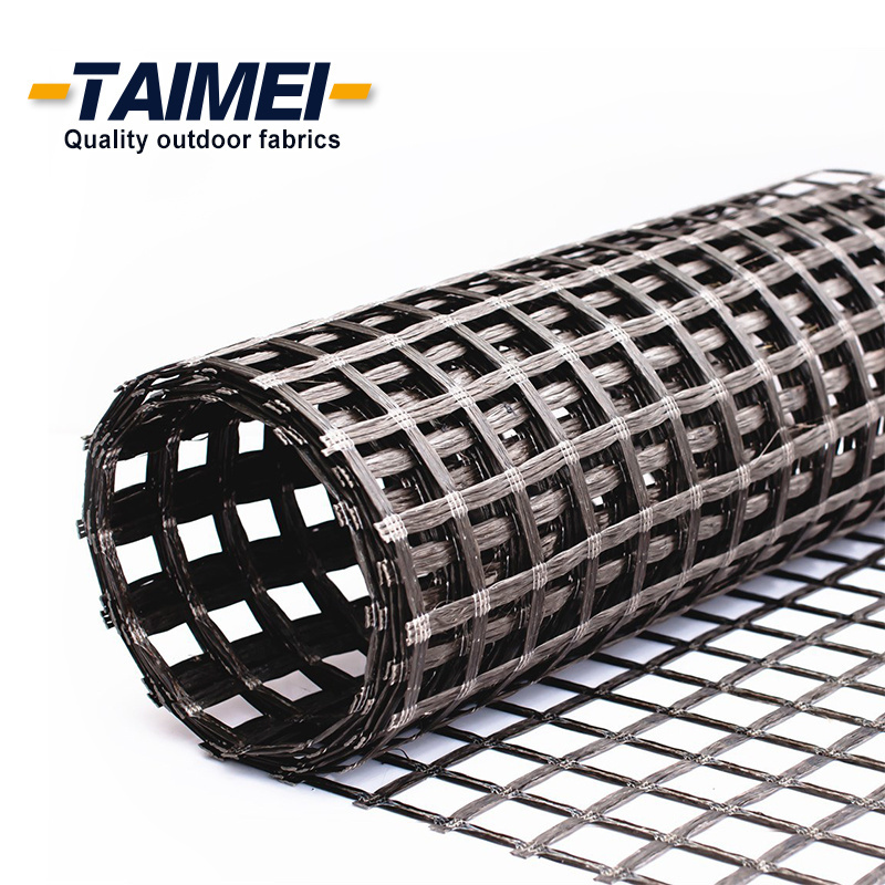 PP Biaxial Geogrid Plastic Civil Engineering Construction Geogrids for Reinforcement Road