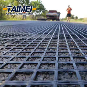 PP Biaxial Geogrid Plastic Civil Engineering Construction Geogrids for Reinforcement Road