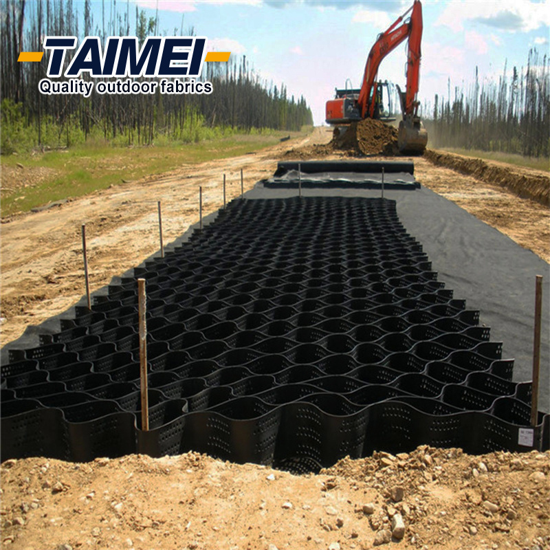 Plastic Gravel Grid Driveway Stabilizer for Slope Soil