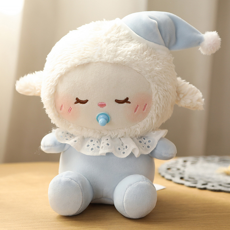 wholesale sheep gifts sheep mother baby pillow valentine's day gift girlfriend holiday gift pacifier cashmere doll